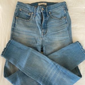 Madewell High Waisted Jeans